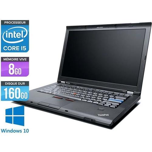 PC Portable Lenovo T410 - Core i5 - 8Go - Webcam - Windows 10