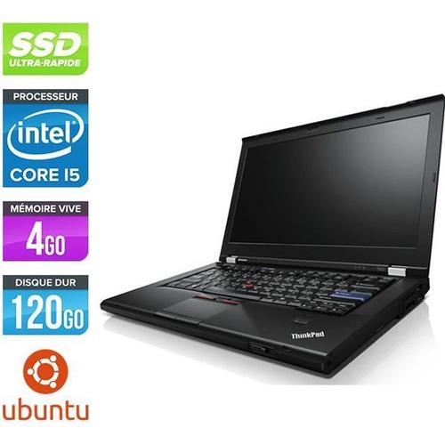 PC Portable Lenovo T420 - Core i5 - 4Go - 120 Go SSD - Linux