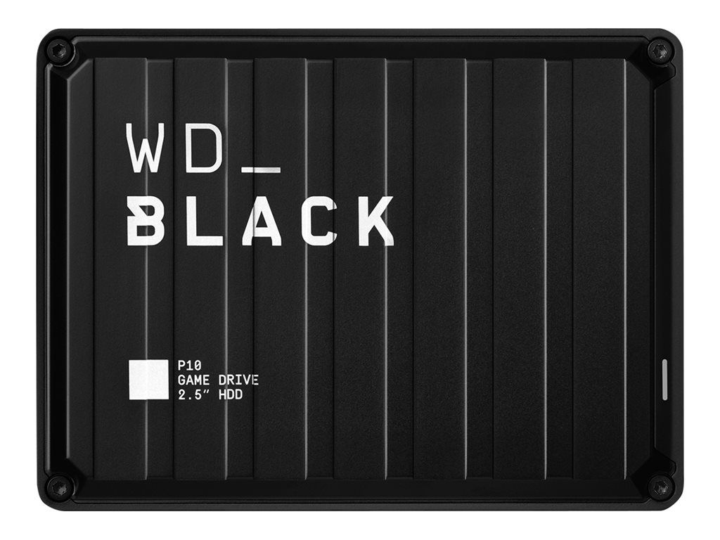 WD_BLACK P10 Game Drive WDBA3A0040BBK - Disque dur - 4 To - externe (portable) - USB 3.2 Gen 1 - noir