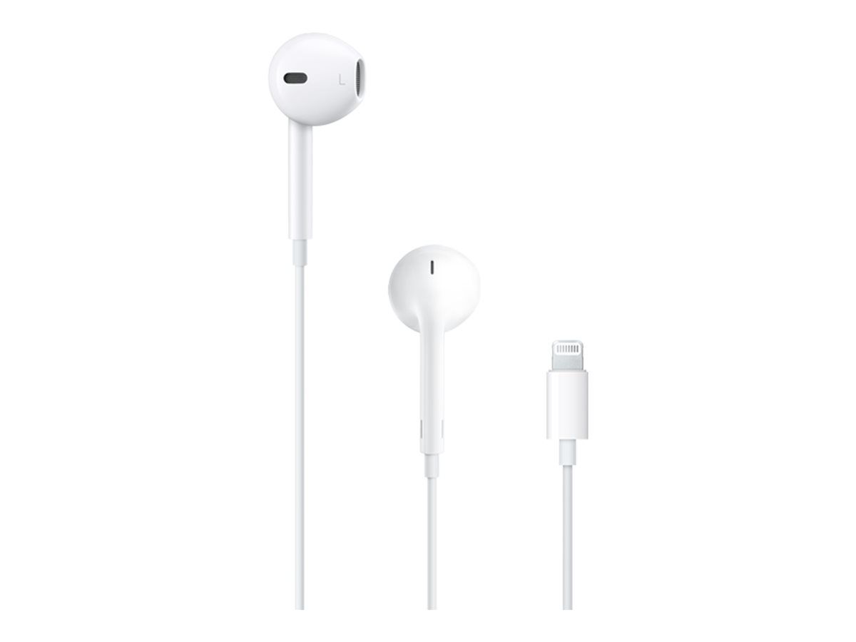 Apple EarPods avec connecteur Lightning - Écouteurs avec télécommande et micro - embout auriculaire - filaire - pour iPod/iPad/iPhone