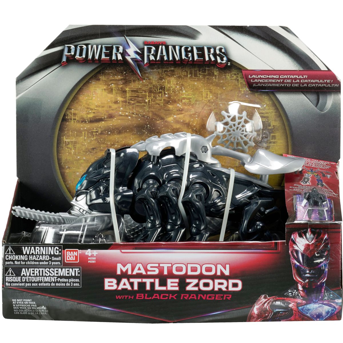 Zak Storm Power Rangers Zord Légendaire Mastodonte