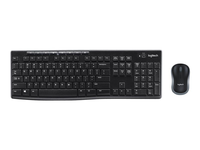 Logitech MK270 Wireless Combo - Ensemble clavier et souris - sans fil - 2.4 GHz - Espagnol