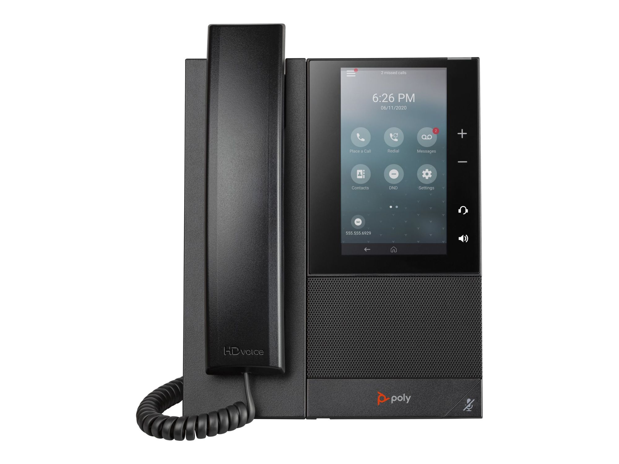 HP CCX 505 MEDIA PHONE TEAMS POE - vue 2