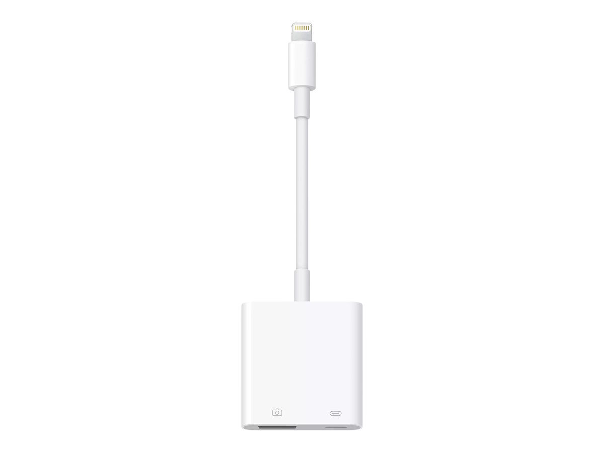 Apple Lightning to USB 3 Camera Adapter Adaptateur Lightning Lightning mâle pour USB Lightning femelle