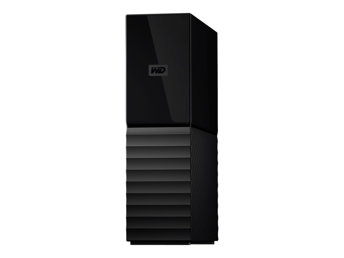 WD My Book WDBBGB0060HBK - Disque dur - chiffré - 6 To - externe (de bureau) - USB 3.0 - AES 256 bits - noir