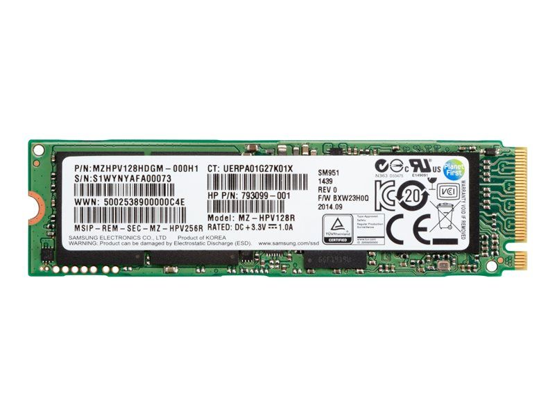 HP Z Turbo Drive - SSD - 512 Go - interne - M.2 - PCIe 3.0 x4 (NVMe) - pour Workstation Z4 G4, Z6 G4