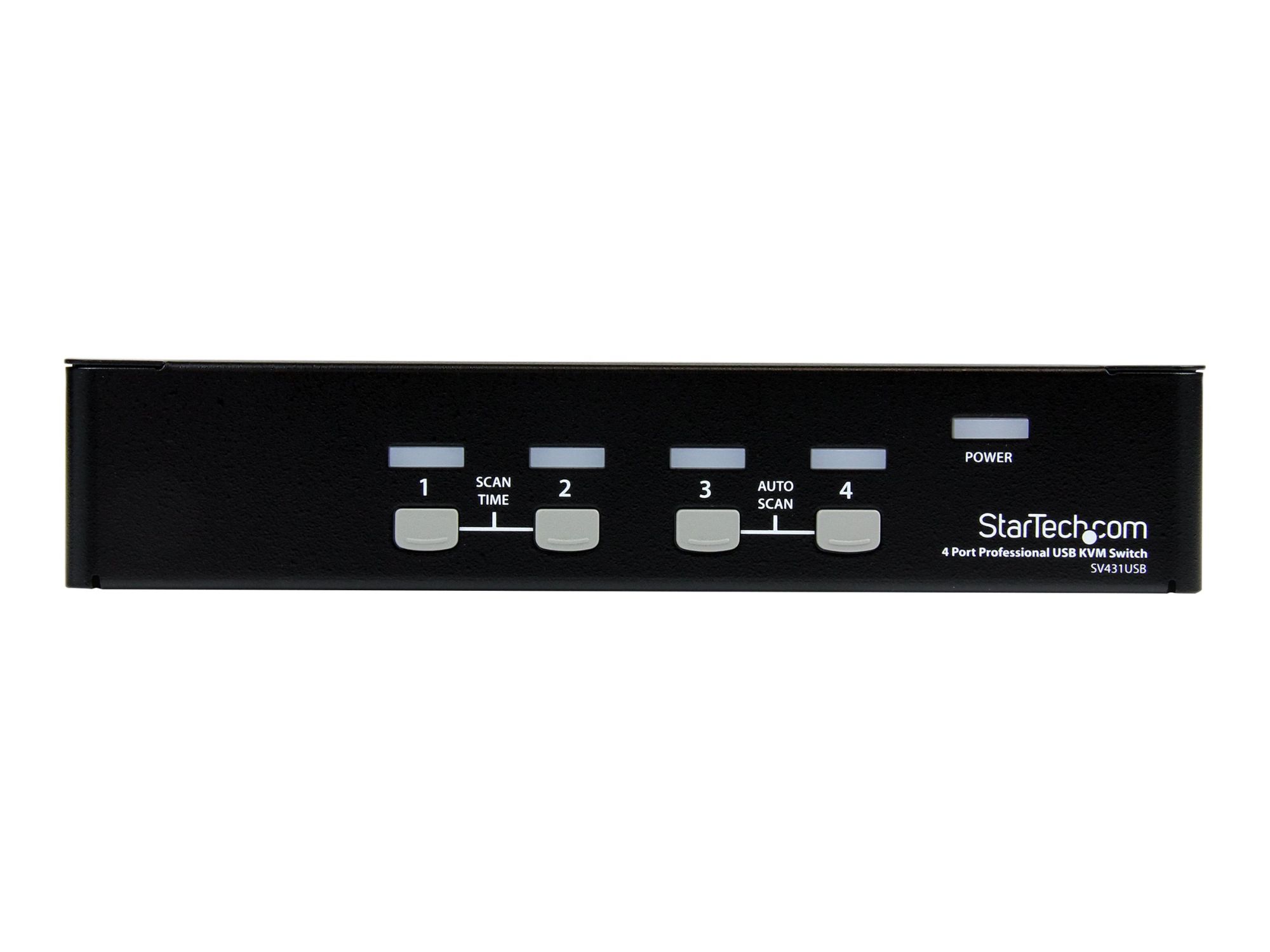 StarTech.com Commutateur KVM 4 Ports VGA USB Montage en Rack Switch KVM 1920x1440 Commutateur KVM 4 x KVM port 1 utilisateur local de bureau pour PN: SV431RACK SVUSB2N1 10...