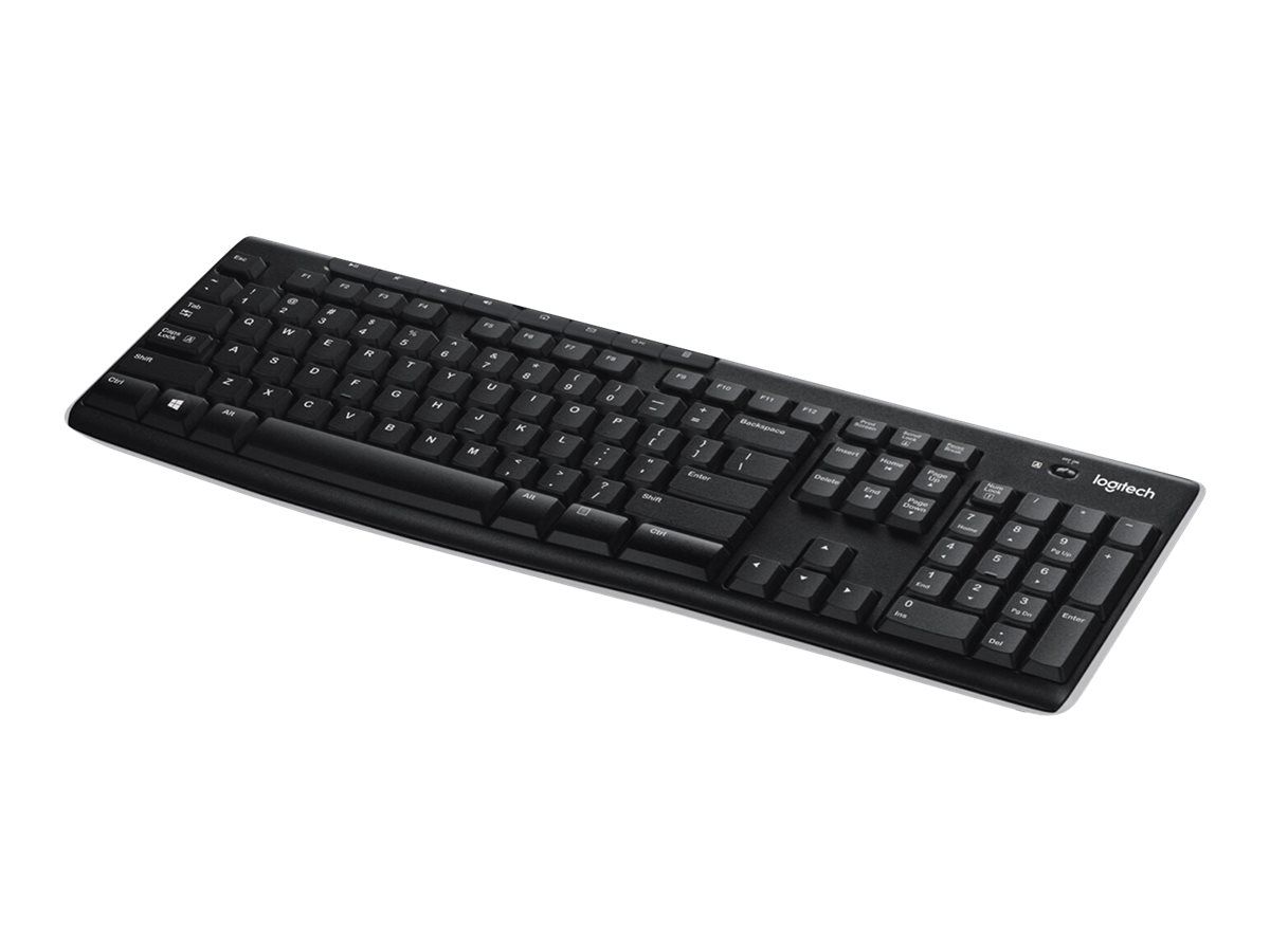 Clavier sans fil Logitech K270 - Clavier - sans fil - 2.4 GHz - Belge