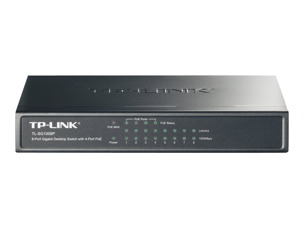 TP LINK TL SG1008P - vue 3