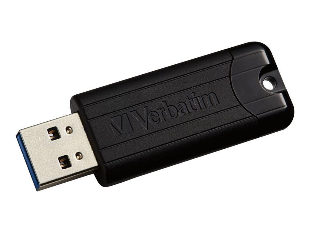 Verbatim Store 'n' Go Pin Stripe USB Drive - Clé USB - 32 Go - USB 3.2 Gen 1 - noir