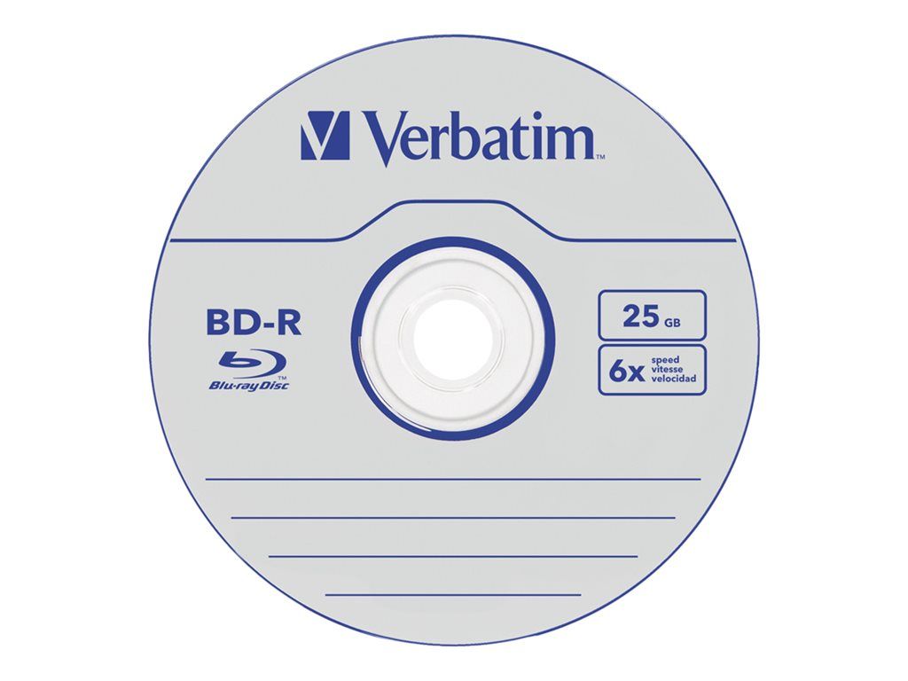 Verbatim DataLife - 5 x BD-R - 25 Go 6x - boîtier CD