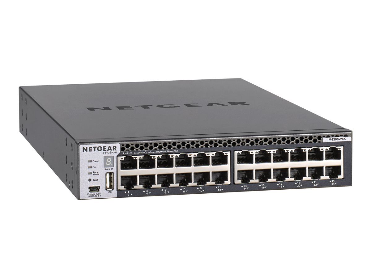Netgear M4300 24X 24 ports /10 GigabitSans POEManageable - vue 2