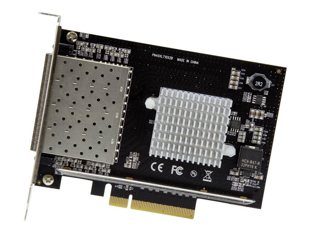 StarTech.com Carte réseau PCI Express pour serveur à 4 ports SFP+ 10 Gigabit Ethernet Chipset Intel XL710 Neuf - vue 4