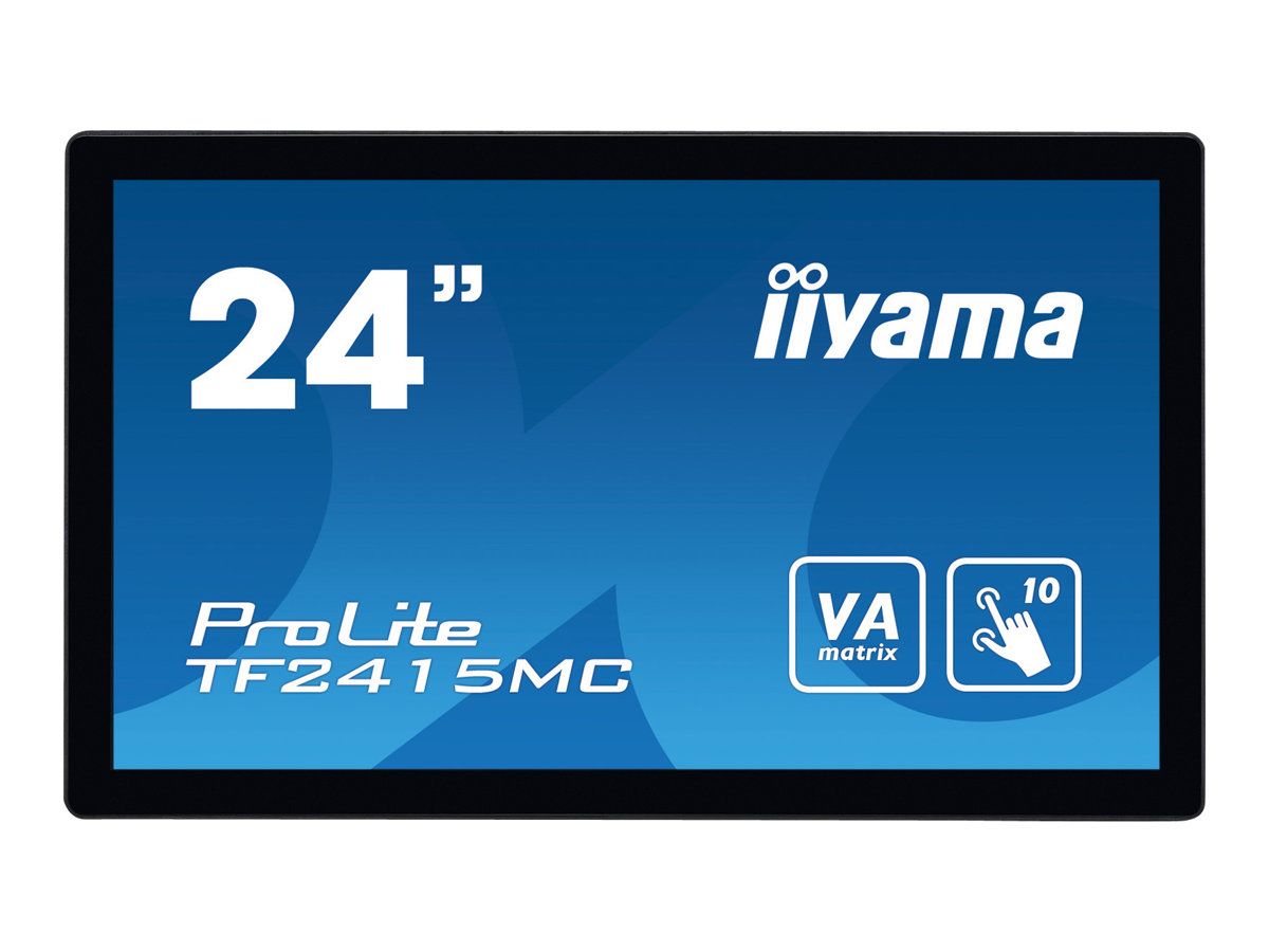 ProLite TF2415MC B2 23.8 1920 x 1080 pixels Ecran plat de PC Iiyama 60 5 cm Full HD VA Écran tactile utilisateur Neuf - vue 4