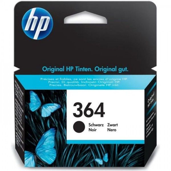 HP 364 cartouche d'encre noire authentique (CB316EE) pour HP DeskJet 3070A et HP Photosmart 5525/6525