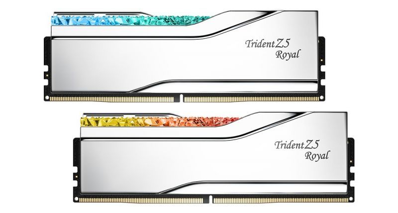 G.Skill Trident Z5 Royal 2 x DDR5 7200 MHz CL34 - vue 9