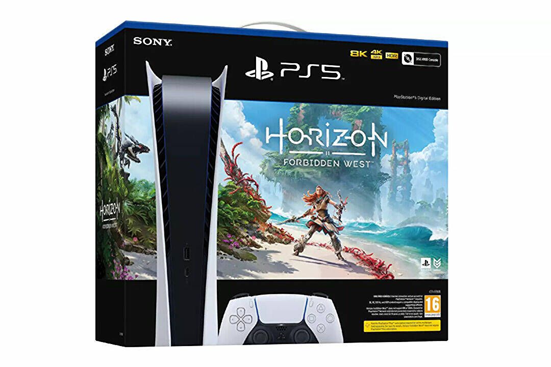 Console Sony Playstation 5 Digital Edition + Horizon Forbidden West
