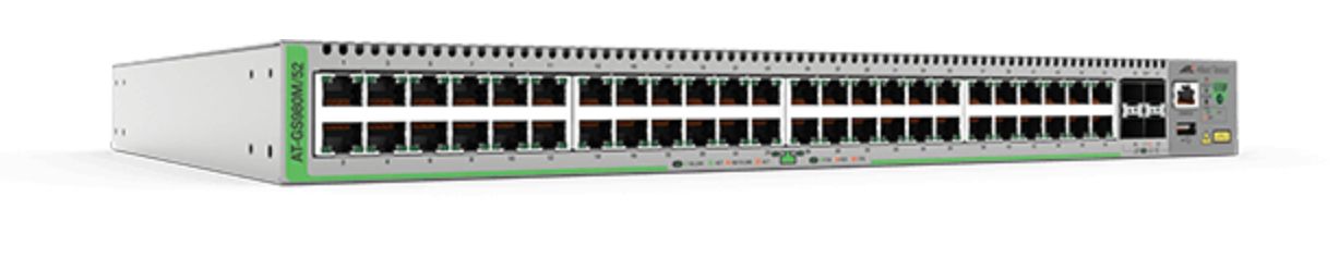 Allied Telesis AT GS980M52 50 Géré Gigabit Ethernet 101001000 Neuf - vue 2