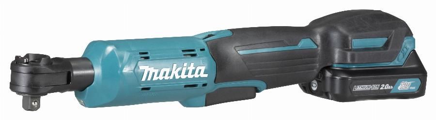 Clé à cliquet 12 V Li Ion 47 5 Nm MAKITA avec 1 batterie 12V 2.01Ah chargeur WR100DWA - vue 2
