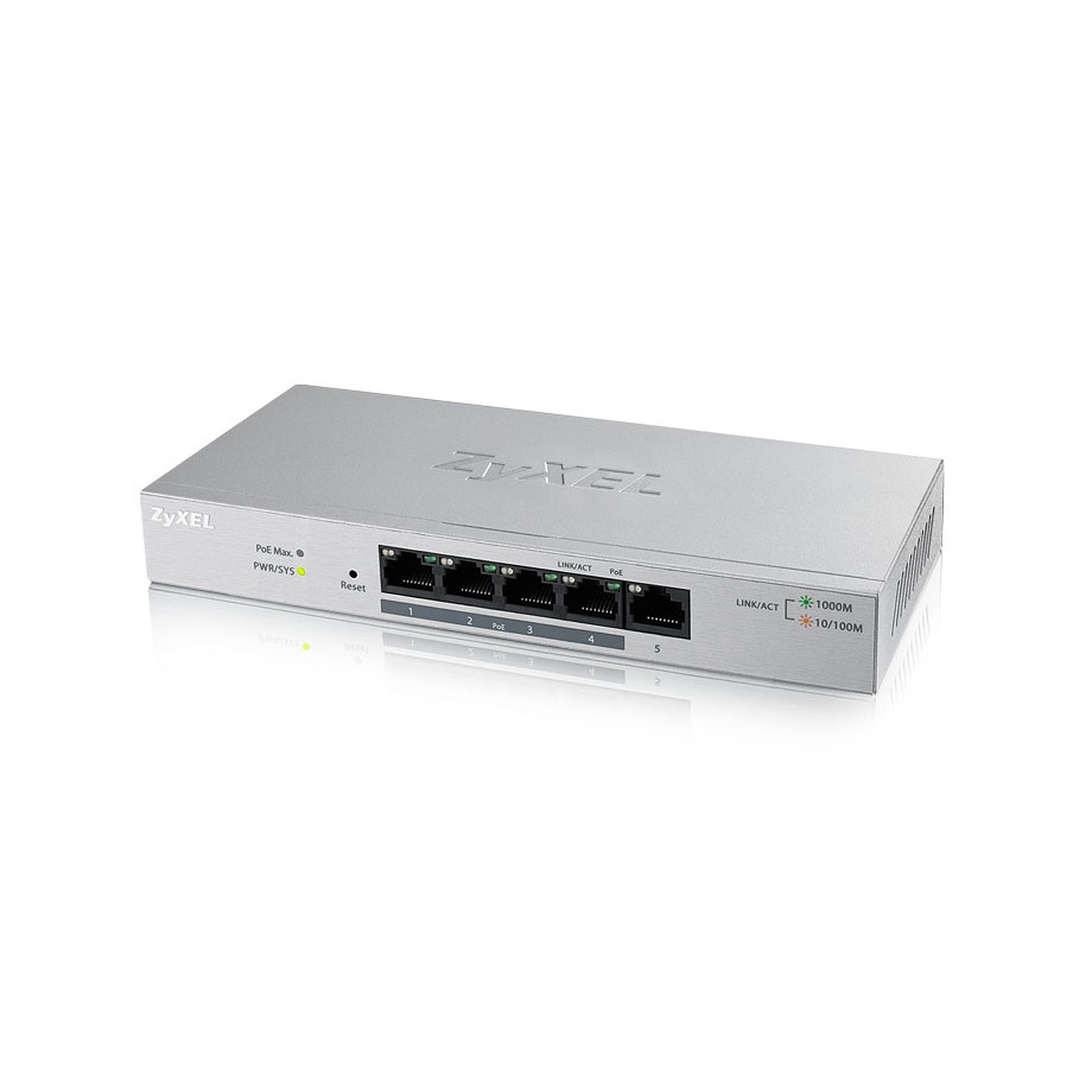 Zyxel GS1200 5HP v2 commutateur 5 ports Géré