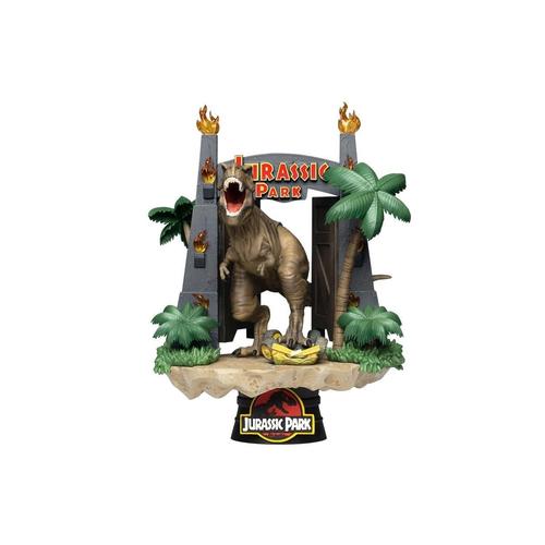 Jurassic Park - Diorama D-Stage Park Gate 15 Cm