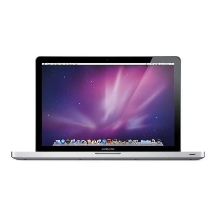 APPLE MacBook Pro 13" 2009 Core 2 Duo - 2,26 Ghz - 2 Go RAM - 500 Go HDD - Gris - Reconditionné - Excellent état