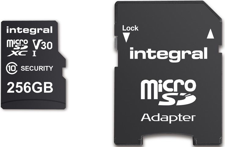 Integral INMSDX256G10 SEC mémoire flash MicroSDXC UHS I Classe 10 Neuf - vue 3