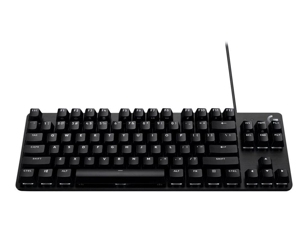 Logitech G413 TKL SE Clavier rétro éclairé USB QWERTY Nordique DanoisFinnoisNorvégienSuédois commutateur : Tactile pour Windows 10 11 Logitech G G502 Microsoft Get...