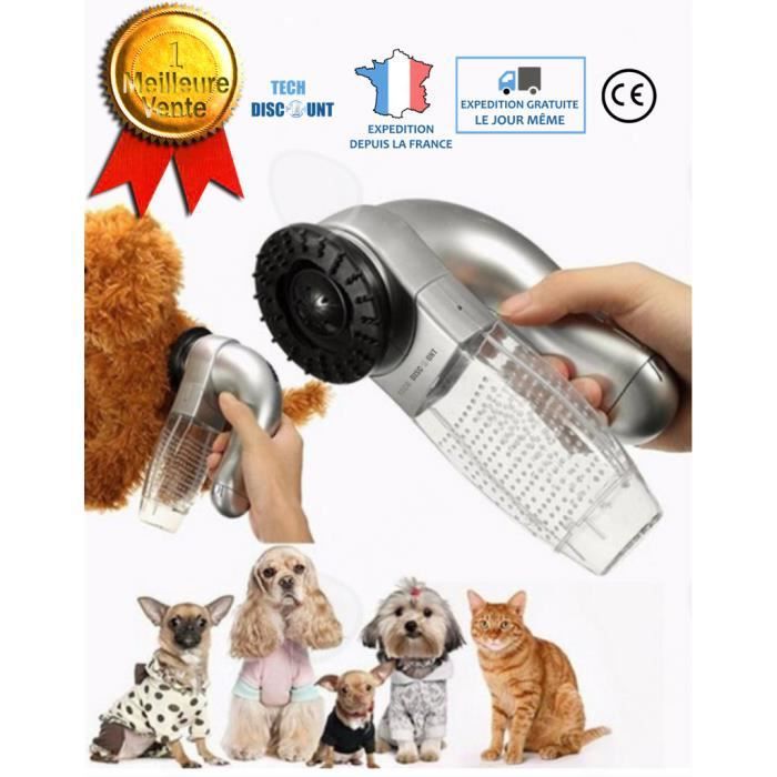 Comparer les prix de Confo® Brosse Chien Chat Autonettoyante Enlèvement Efficace Réutilisable Peigne Poils Morts Court Long Toilettage Animaux De Compagn