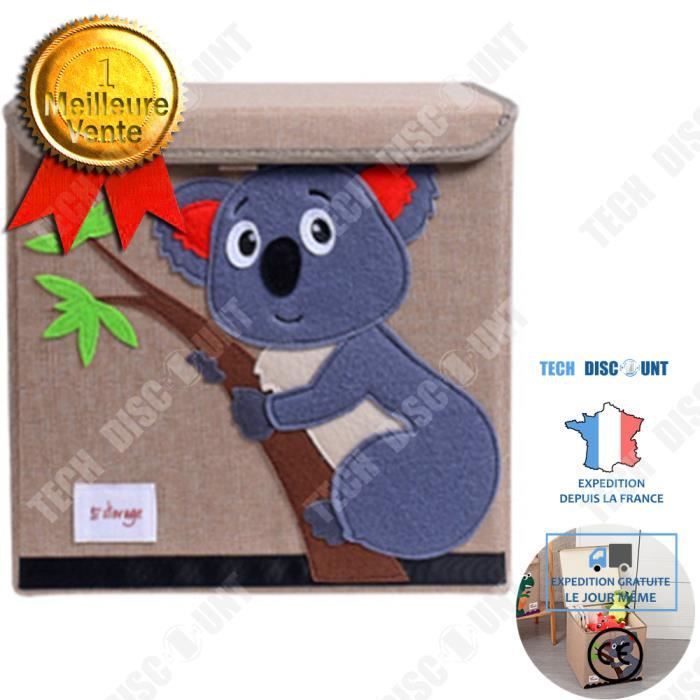  - Td® Boite De Rangement Pour Bébé Grande Capacité Installation Simple Légère Mais Solide Pour Enfants Jouets Livres Vêtements