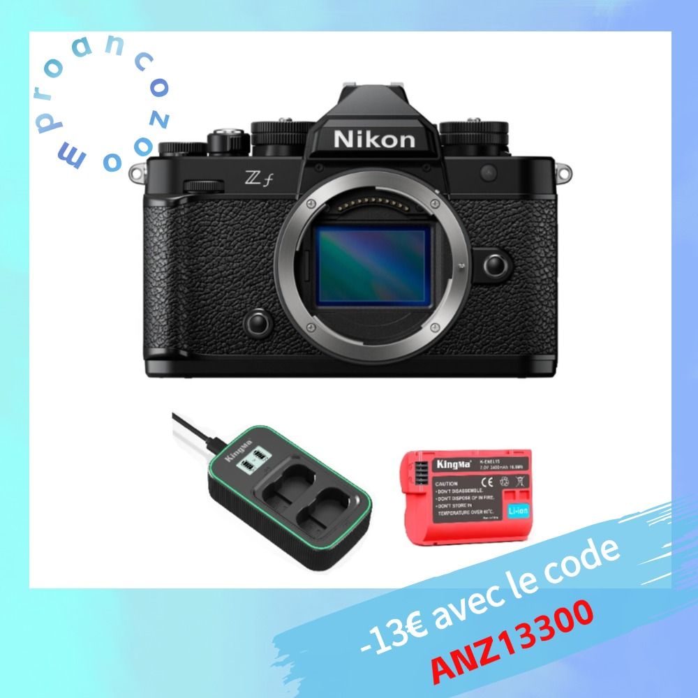 NIKON ZF Body + Kingma Charger Kit - vue 2