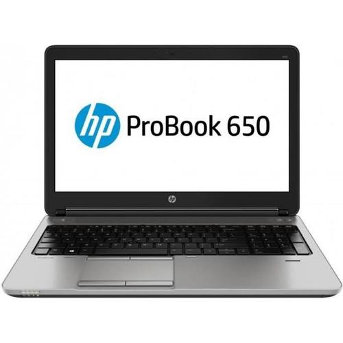 Ordinateur Portable HP Probook 650 G2 - 16Go - 500Go Hdd Argent / Noir