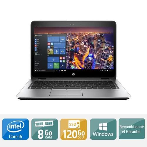 HP Ordinateur Portable HP Elitebook 840 G3 Core i5 8 Go Ram 120 Go Disque Dur SSD