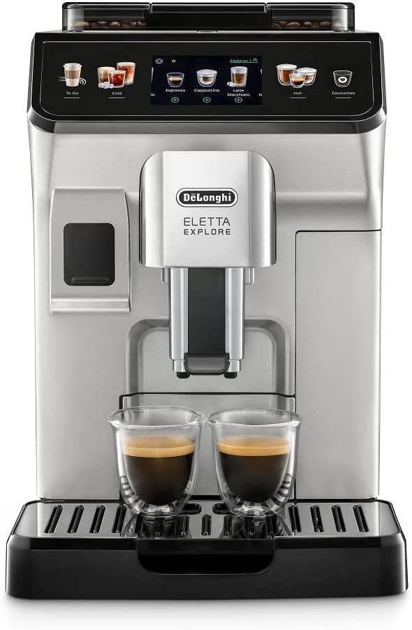 DeLonghi Eletta Explore Machine à Expresso entièrement Automatique 1 8 ECAM450.55.