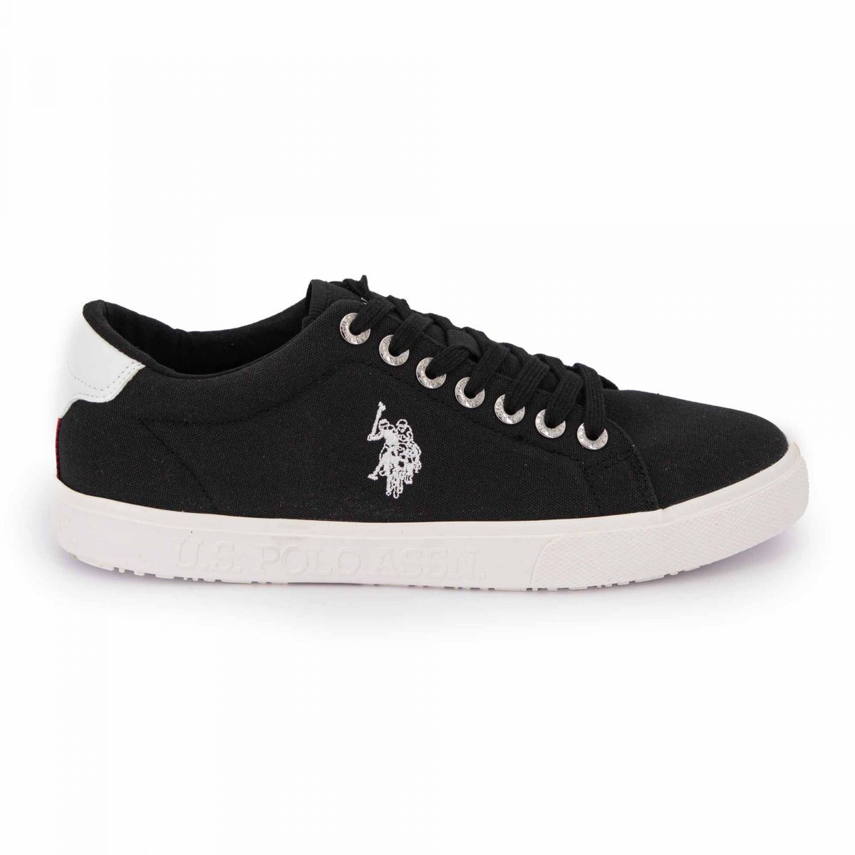 Baskets Basses Légères En Toile Avec Logo Brodé Marcs Homme Us Polo - 43