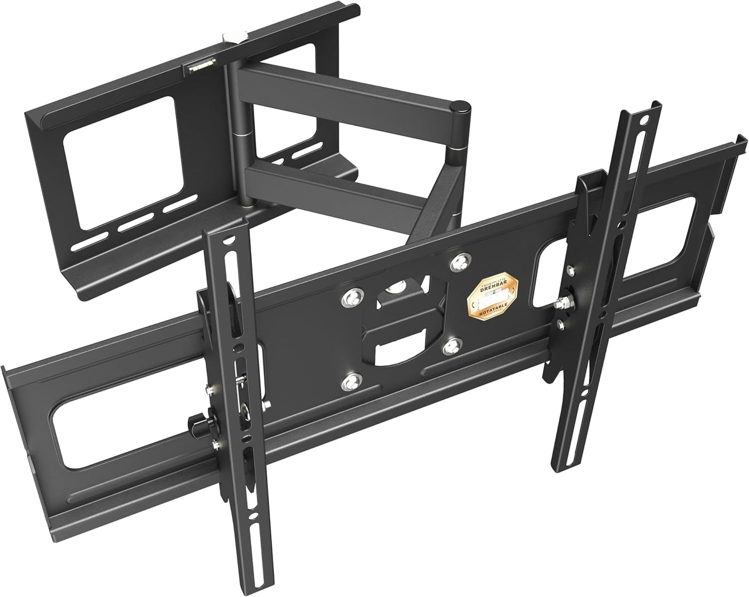 Support Murale TV 40-75"" Pouces (102-191cm), R05 Support TV Mural Orientable Inc ble Écran Plat VESA 300 x 200-600 x 400 Noir