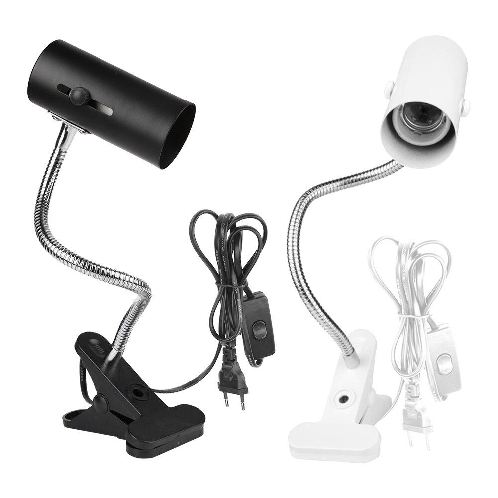 Lampe Rotative À 360 Degrés, Couvercle À Pince, Reptile Durable, Kit De Douilles E27, Support Universel De Lumière