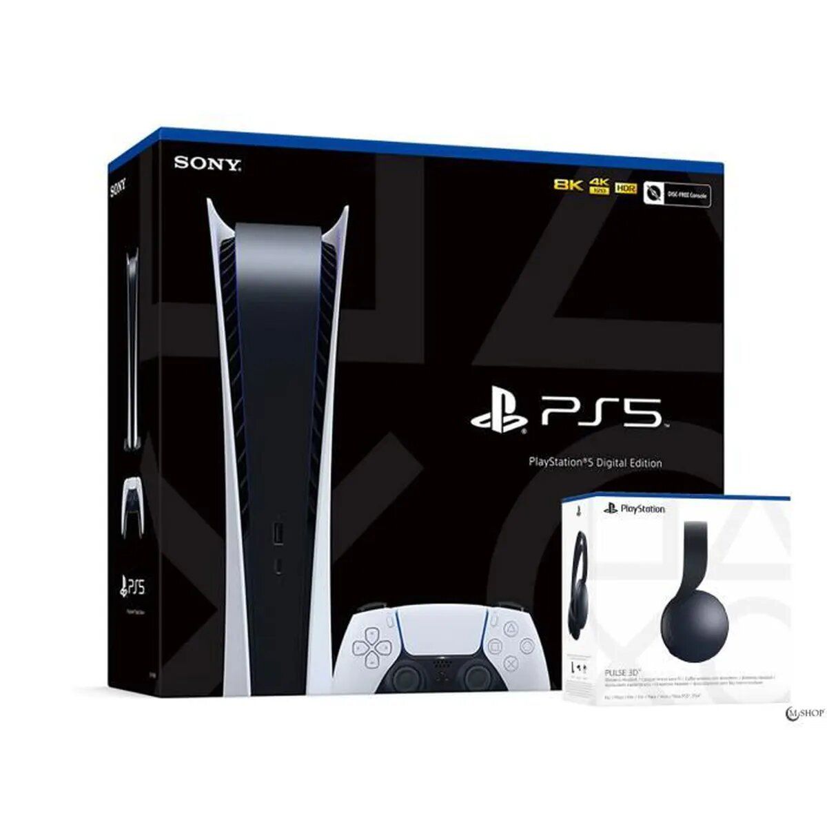 Pack Playstation 5 Digital Edition + Casque Ps5 - vue 2