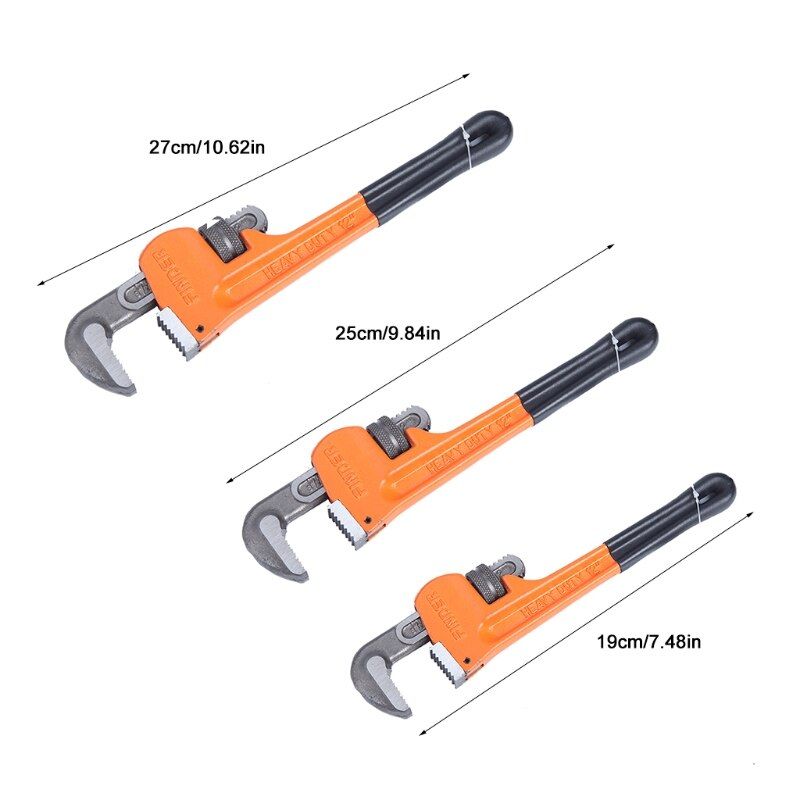 Clé de plomberie pour tuyau robuste, pompe à eau de plomberie, clé de tuyau singe pour l'entretien du véhicule Durable