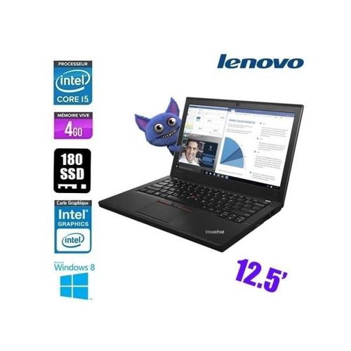 PC Portable Lenovo Lenovo Thinkpad X260 6300U 2.4Ghz Core i5 - Grade A