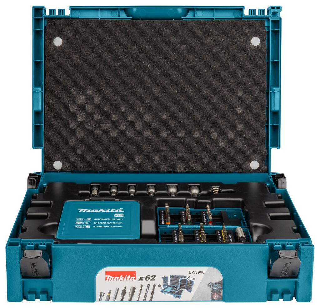 Makita B-53908 Drill / vis à vis 62 pièces