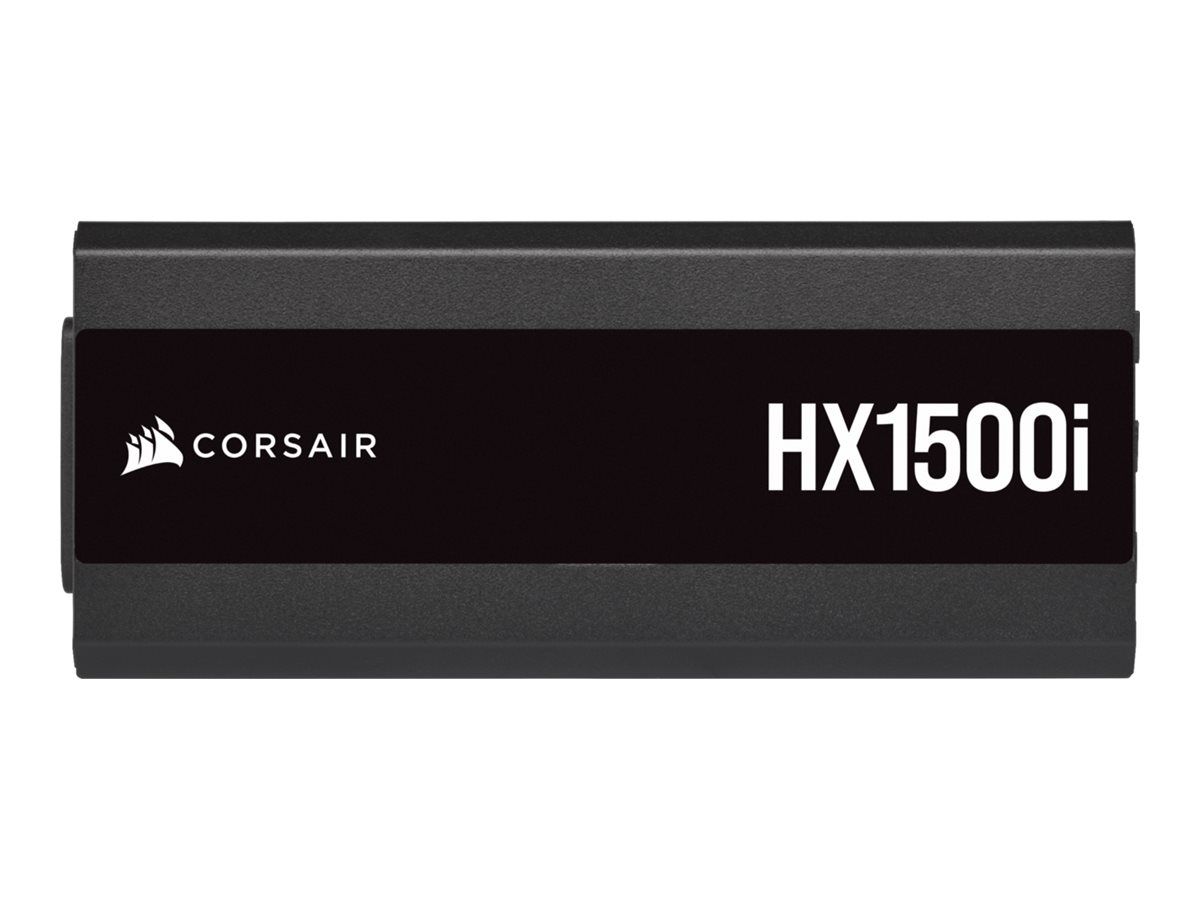 CORSAIR HXi Series HX1500i - Alimentation électrique (interne) - ATX12V 2.52/ EPS12V 2.92 - 80 PLUS Platinum - CA 100-240 V - 1500 Watt - Union européenne