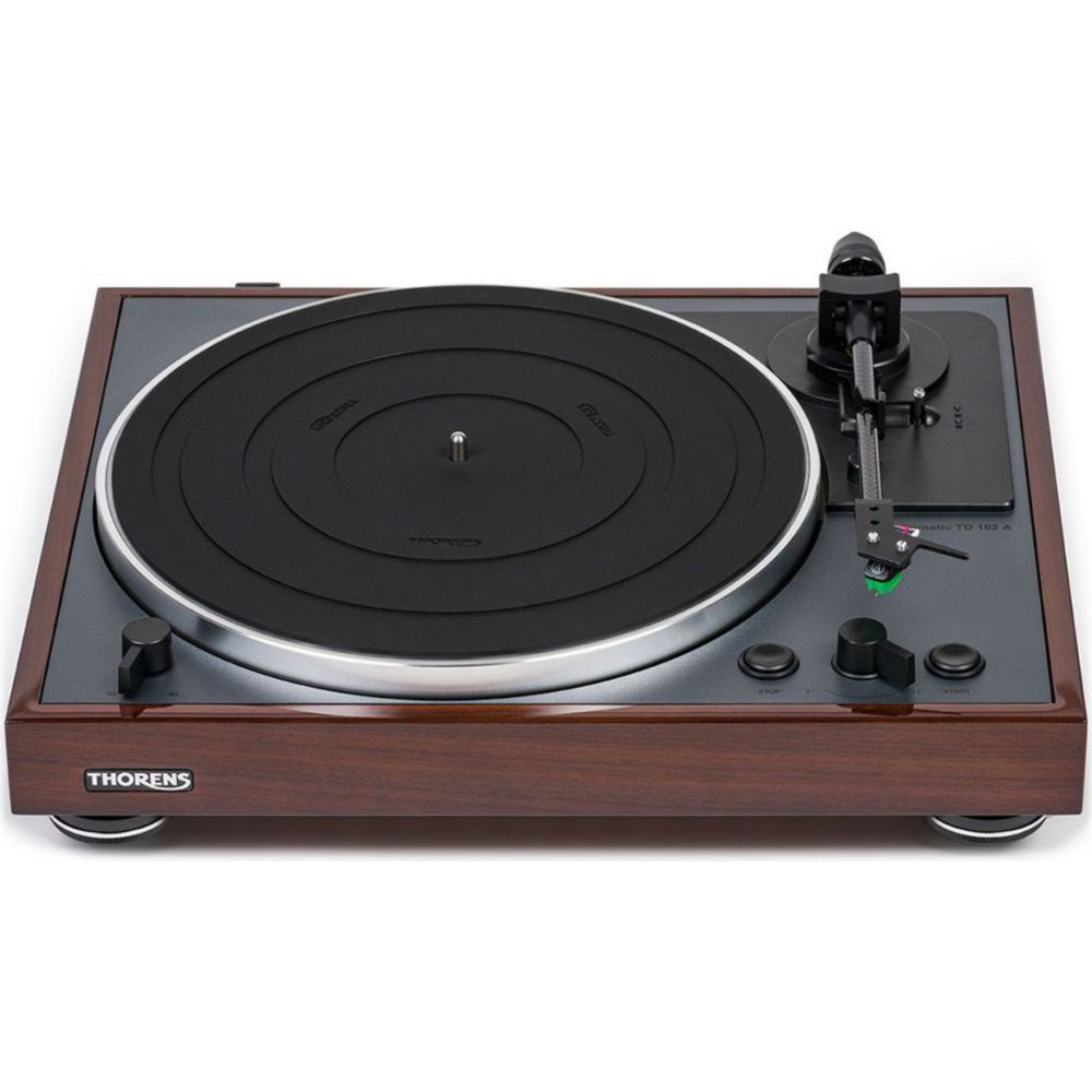 vinyle THORENS TD Noyer laqué
