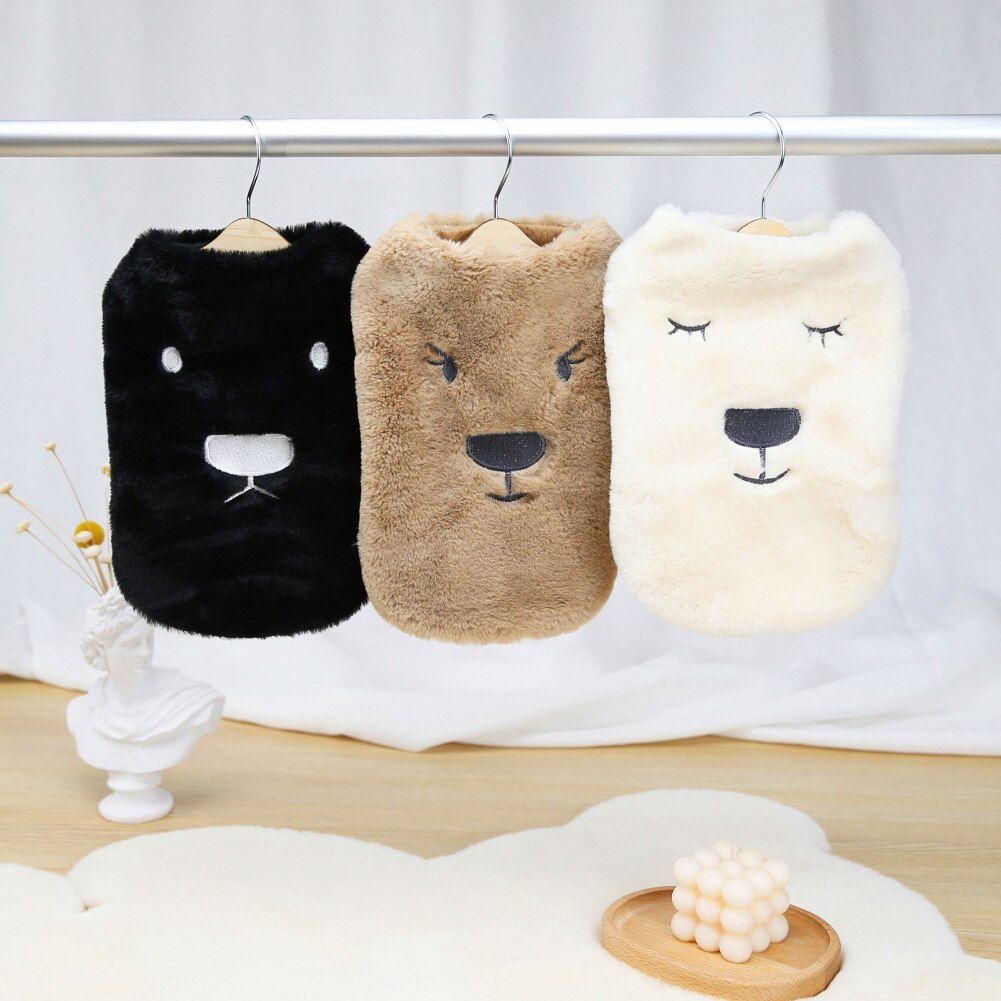 Pull Chaud En Polaire Pour Animaux De Compagnie, Manteau Imprimé Animal Mignon, Petit, Moyen, Chien, Chat, Veste, Teddy, Bouledogue, Chihuahua