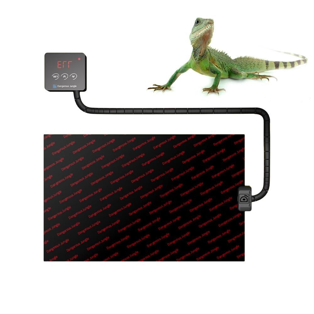 Tapis Chauffant Réglable Pour Terrarium, Incubateur Pour Reptiles, Contrôle De La Température, Escalade, Tapis Chauffant Pour Animaux De Compagnie, 28w 50w