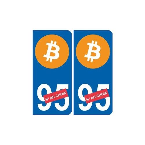 Bitcoin sticker autocollant d'occasion  