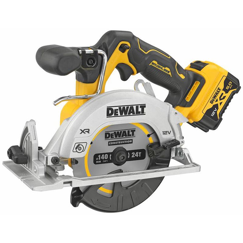 DeWALT Scie circulaire sans fil 12 Volt / 5 Ah DCS512P2 QW