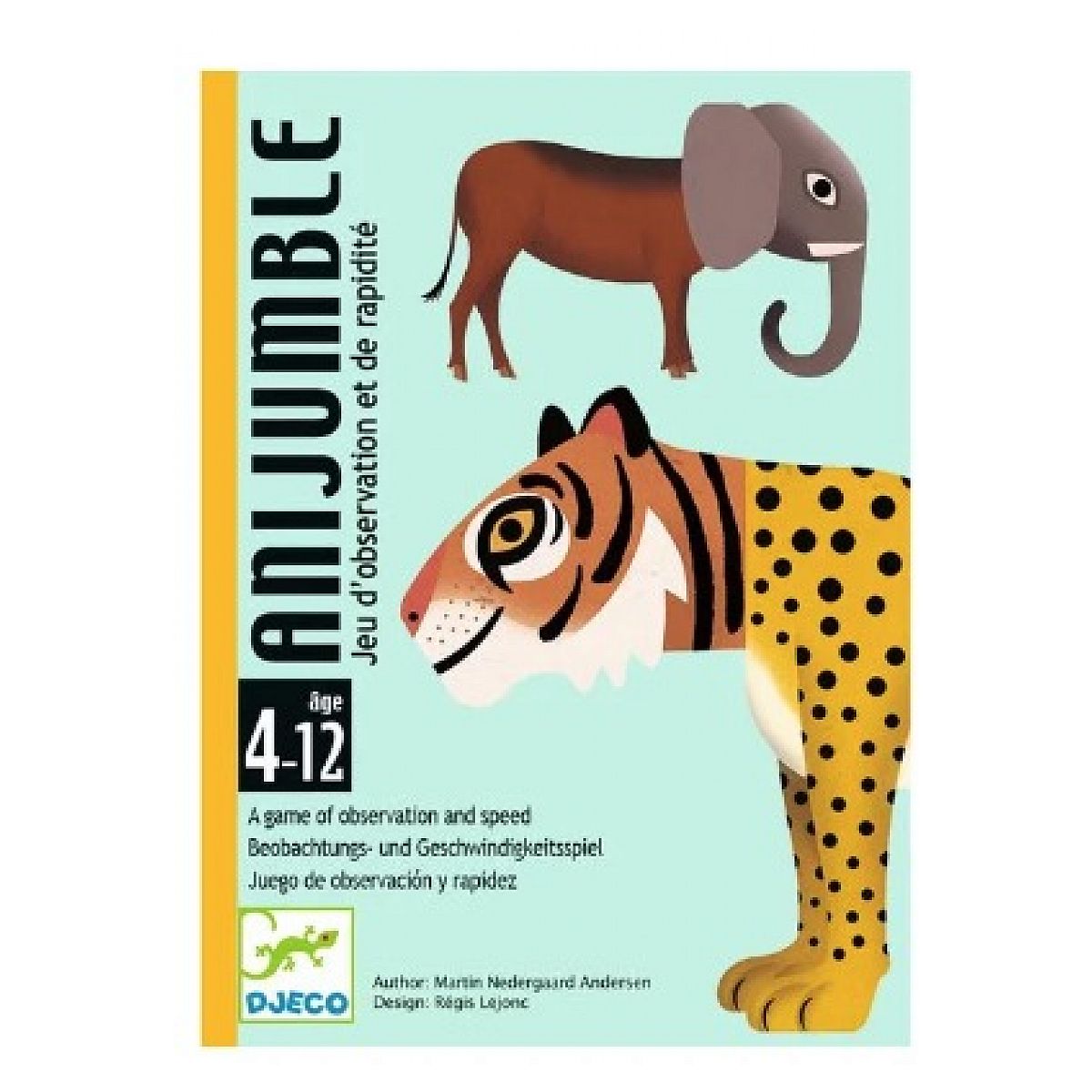 Jeu de Cartes Anijumble de Djeco Amusement et Observation pour Enfants Neuf - vue 2