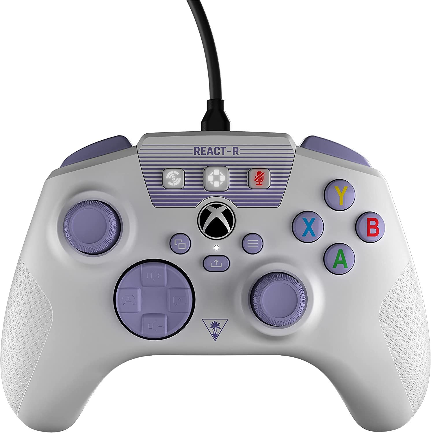 Turtle Beach React-R Controller Blanc/Violet - Xbox Series XS, Xbox One And Pc