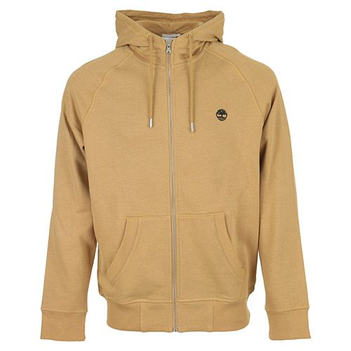 timberland brushed back full zip - S